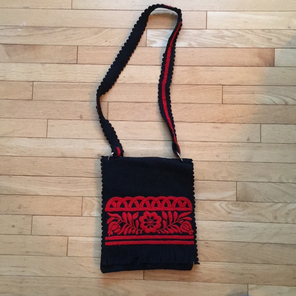 Boho Handmade Crossbody Flap Bag